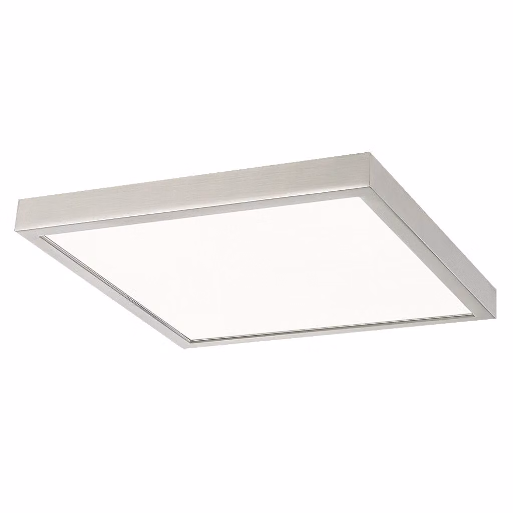 Plafond da incasso 40 cm LED 36W cromo satinato quadrato Lois 2670 Rabalux