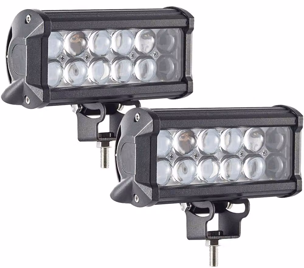 Greenmigo 2X 36W LED luce di lavoro 6000K 12V 24V luce di lavoro offroad proiettore riflettore luce di lavoro IP67