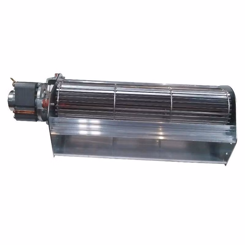 Ventilatore tangenziale a doppia velocità EMMEVI - FERGAS per stufa a pellet TGA 80/1-360/35 colore argento – 2