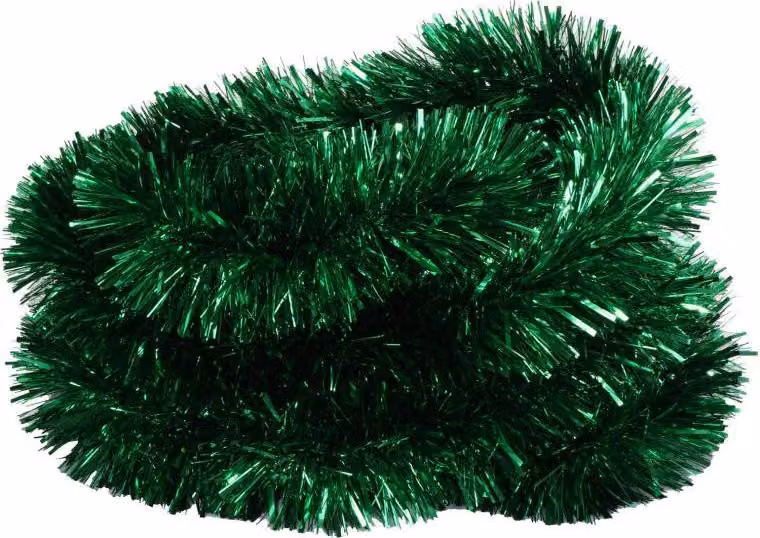 Catena per albero di Natale verde 300 cm