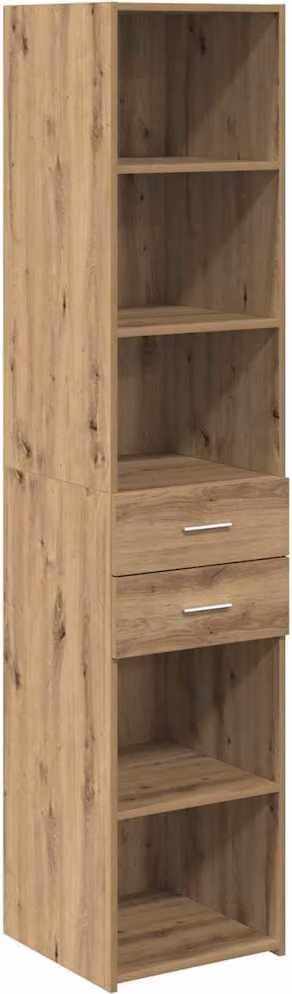 Credenza con cassetto Rovere artigianale 40 x 42,5 x 185 cm