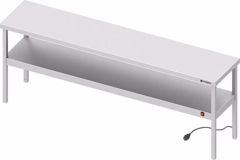 Ponte termico a 2 piani 1600x400x700 mm con radiatori infrarossi in Vetroceramica