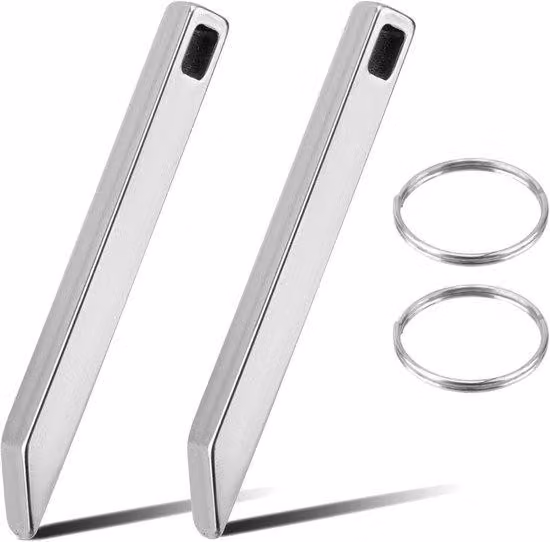 Portachiavi in acciaio inossidabile Koevoet Multitool, set argento
