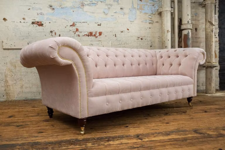 Chesterfield Sofa Couch big xxl couchen Sitz Polster Leder sofas