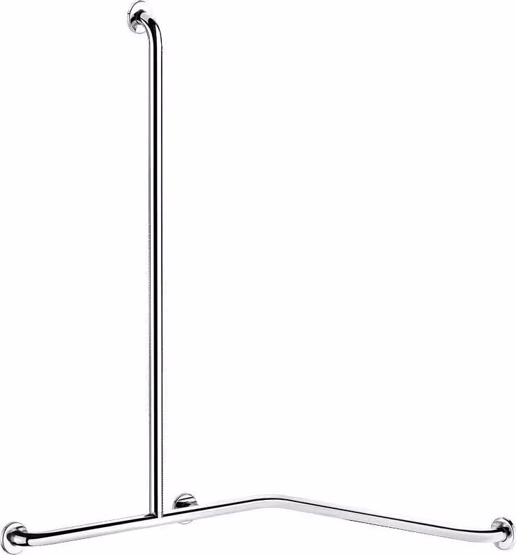 Delabie DUHA con Br.H.Stg. verticale (sinistra) D32mm Edst. pol.