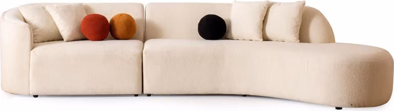 Designer Weiß Couch Sofa Ecksofa L-Form Modern Möbel wohnzimmer Eckgarnitur