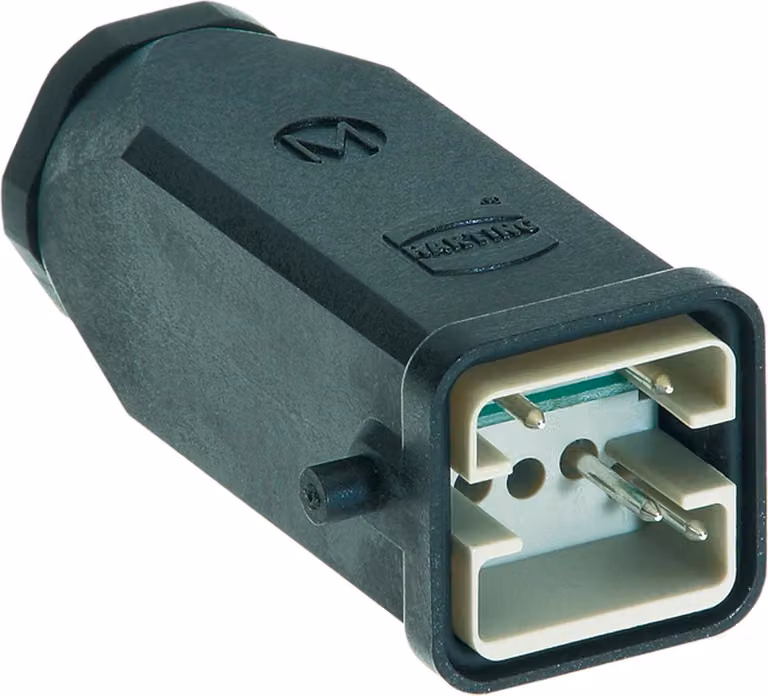 HARTING Han Brid-Sti-c Connettore maschio Ku. M20 Inserto maschio (M) Connettore a crimpare, 6 poli 4/2 50 V, 10 A - 1 pezzo