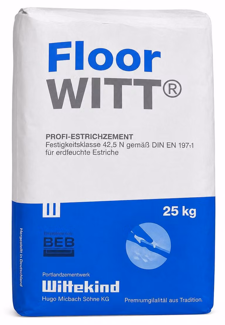 FloorWITT Estrichzement 25kg