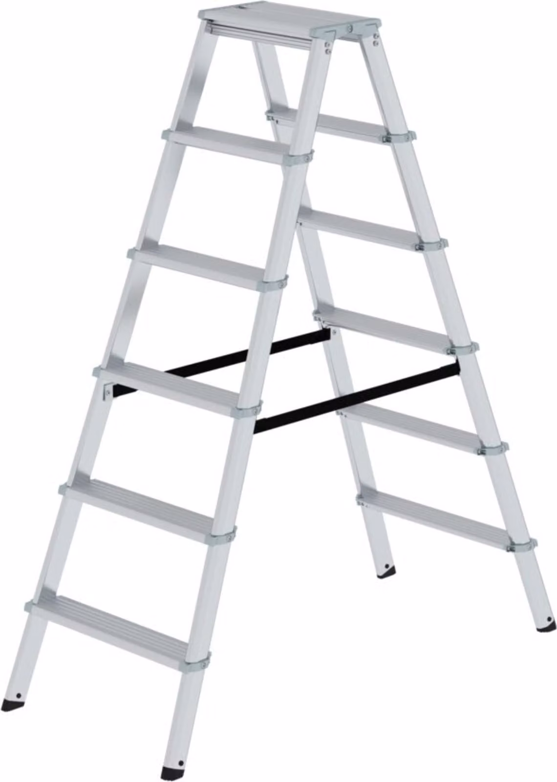 MUNK Stufen-Stehleiter beidseitig begehbar 2x6 Stufen