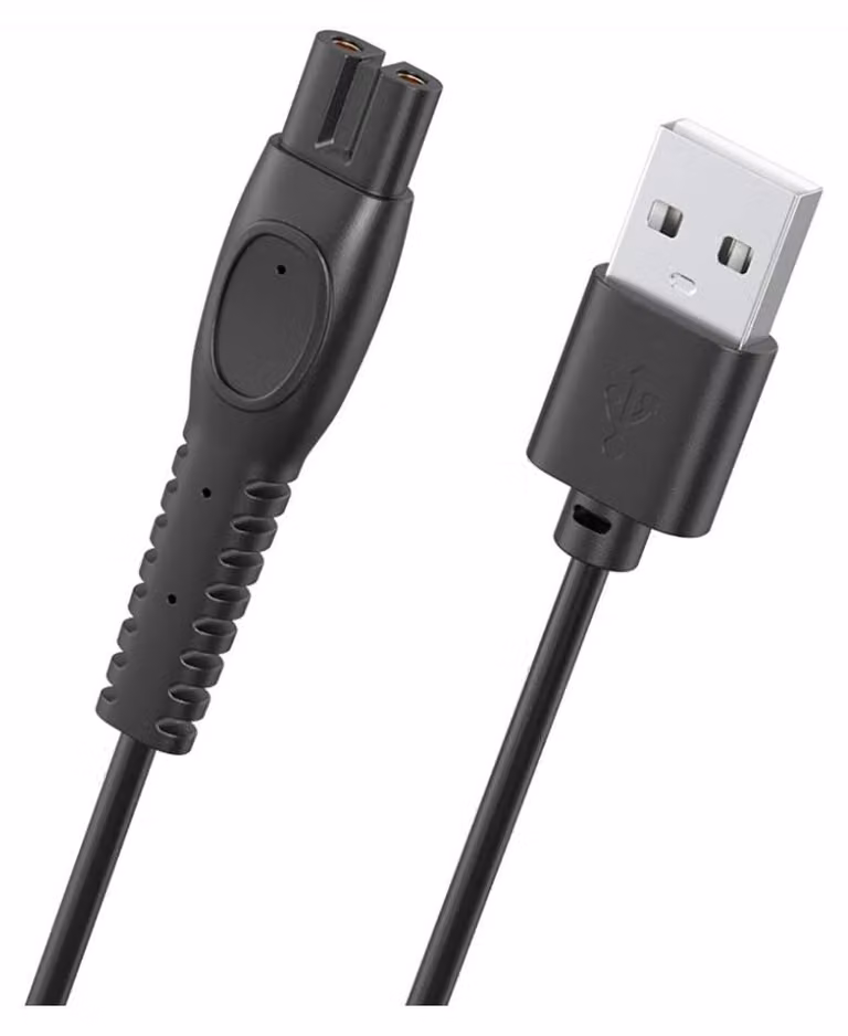 Cavo USB per ricarica rapida e sicura del rasoio Philips a 5 V - Silex