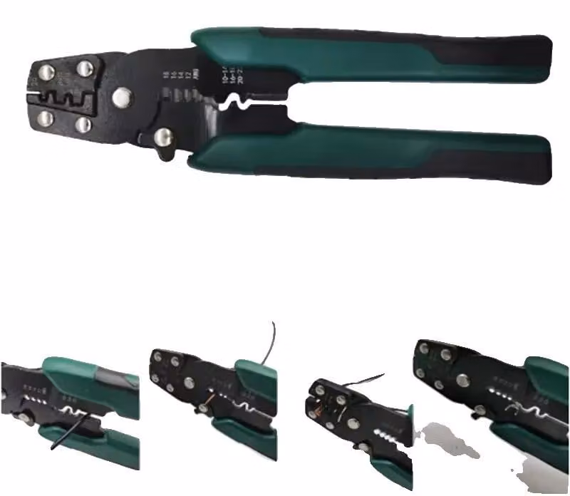 Pinza crimpatrice, multifunzione, design compatto, TL