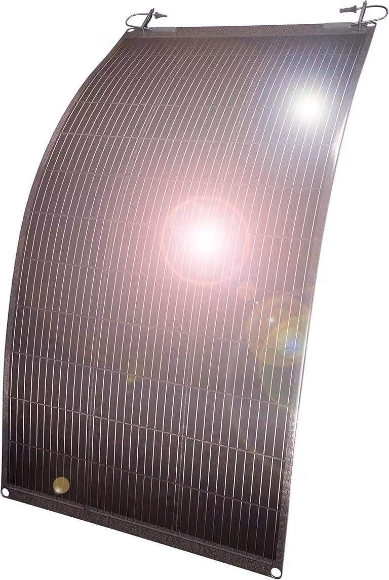 W onder Full Energy - pannello solare flessibile da 100 W - monocristallino, alta efficienza, grado di protezione IP67