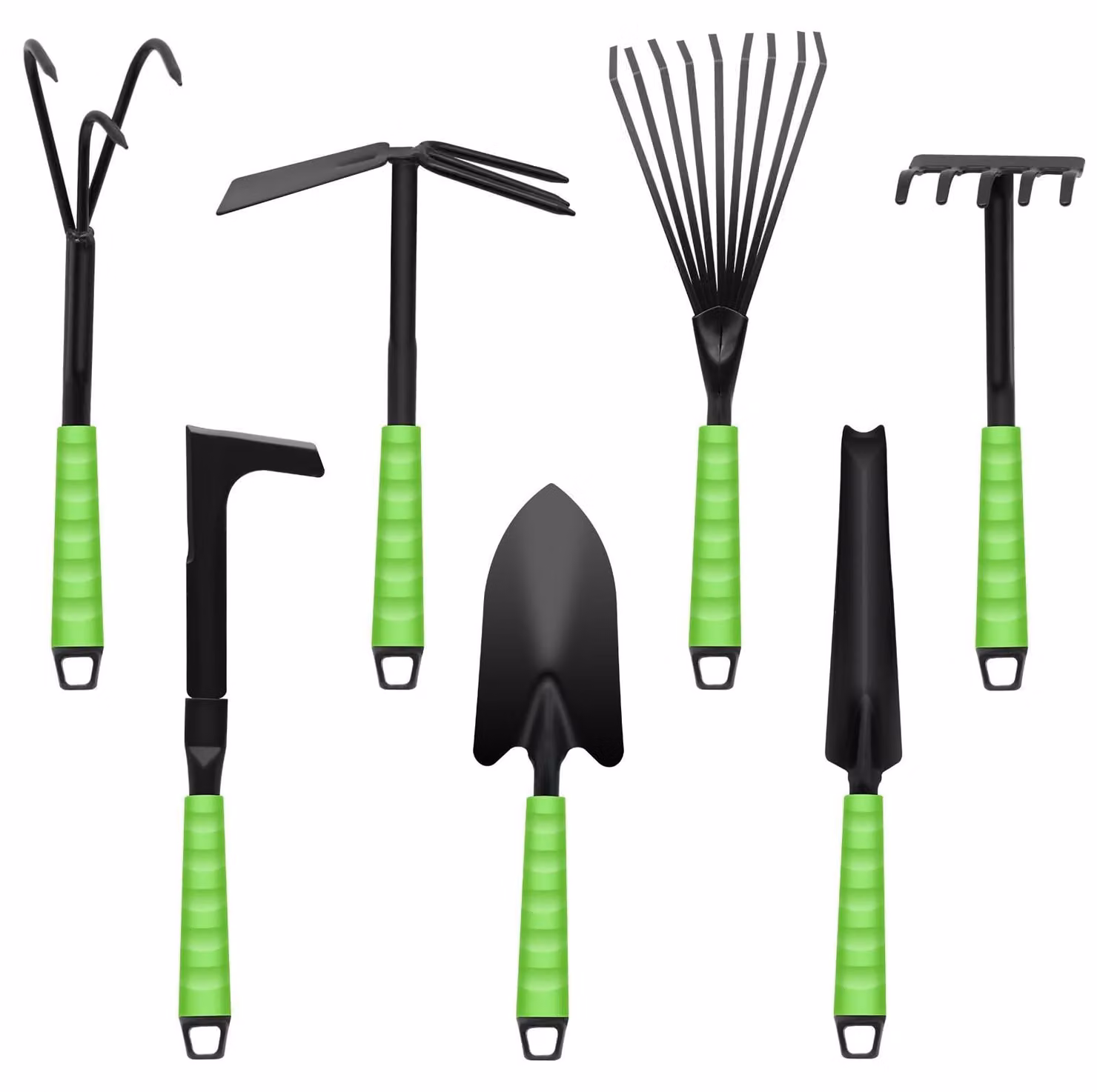 Set di attrezzi da giardino, 7 pezzi - Set completo di utensili per il giardinaggio