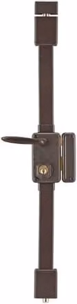 Serratura THIRARD BELUGA HG5 marrone con quadro maniglia 75 x 130 mm, versione destra, 4 chiavi