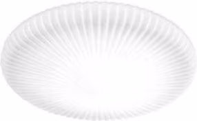 Lampada da soffitto LED Atrium Pl Ideal-Lux bianca in alluminio e vetro, diametro: 35 cm