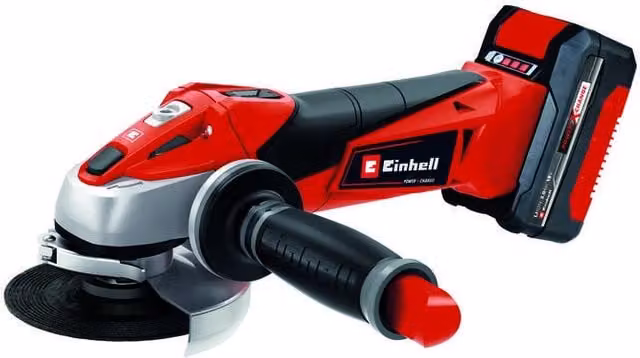 Smerigliatrice angolare a batteria Einhell TE-AG 18/115 Einhell Power X-Change rossa