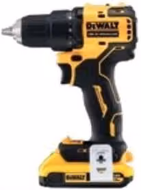 DeWALT DCD709D2T-QW Trapano Avvitatore a Percussione Brushless 18V con 2 Batterie da 2Ah e Mandrino da 13 mm, Nero Giallo – 1