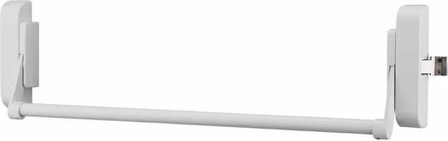 Serratura antipanico THIRARD a 1 punto laterale, reversibile, colore bianco, per porta con larghezza massima di 115 cm