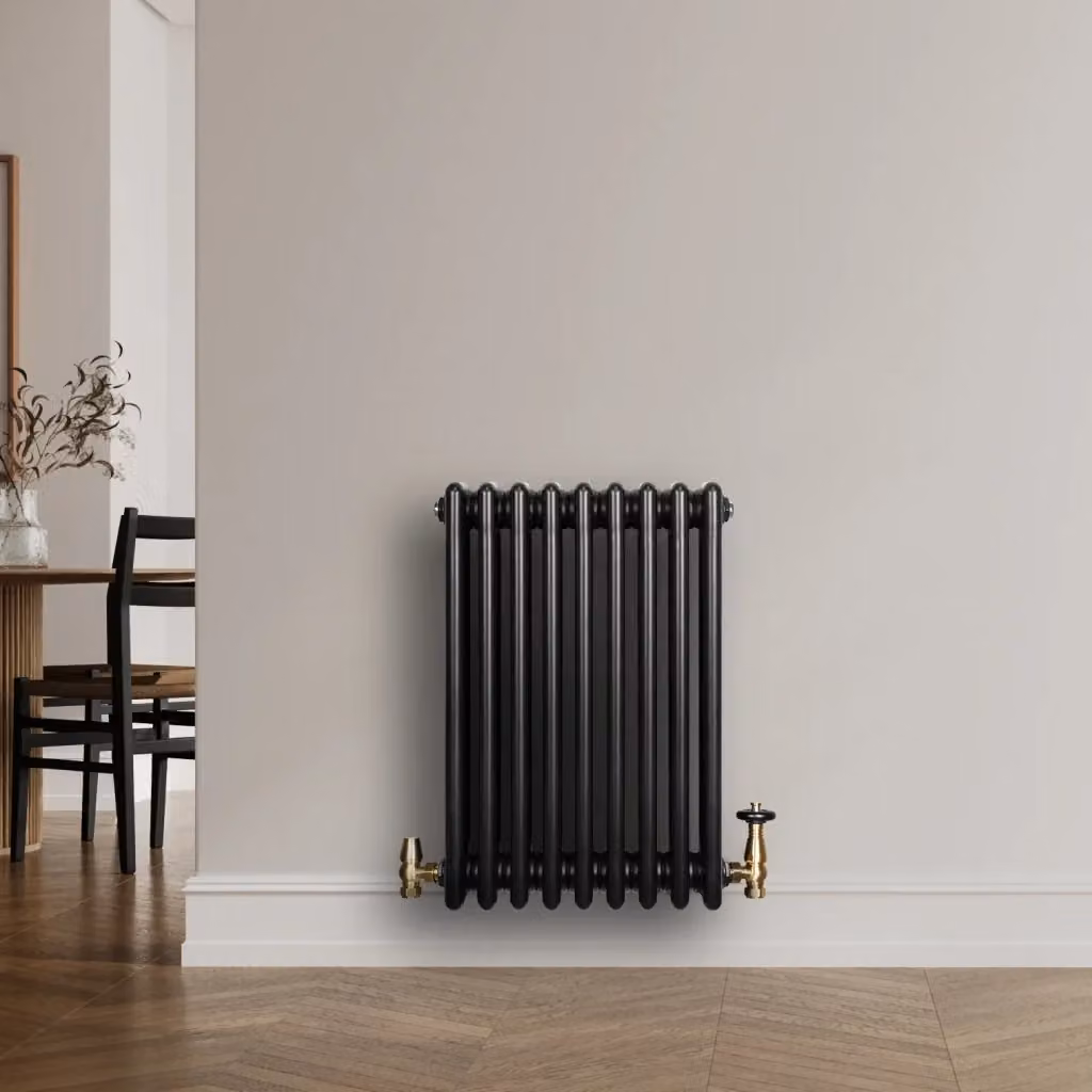 Radiatore Tradizionale a 4 Colonne Monster Group BV in Acciaio Nero L: 60 cm, H: 42,5 cm – 2
