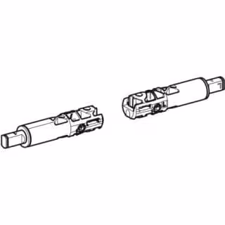 Geberit 244626001 Set di cerniere per sedile WC