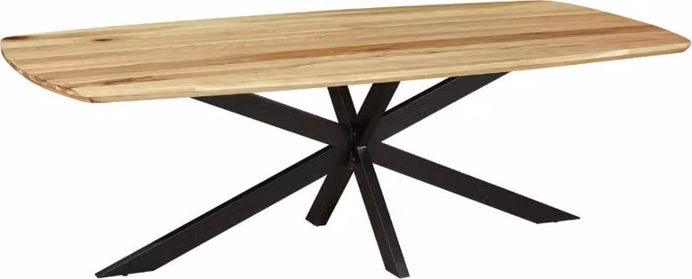 In And OutdoorTavolo da pranzo Serino - 240x110x76cm - Rovere - Rettangolare - Moderno - Tavolo da sala da pranzo