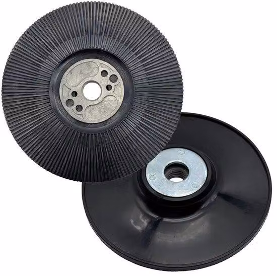 Set da 2 dischi in metallo da 5 pollici. Adatti per seghe smussate e dischi da levigatura e lucidatura da 125 mm.
