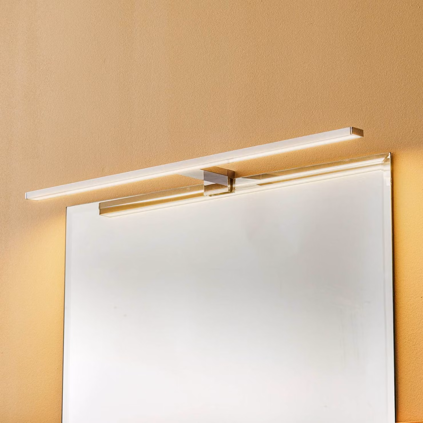 Briloner Applique da parete Dun, Cromo / Argento, Bagno, Metallo, Moderno, Applique