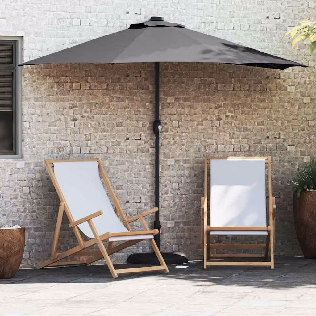 Maison Exclusive - Ombrellone da giardino, dimensioni 294 x 150 x 224 cm, realizzato in poliestere e acciaio