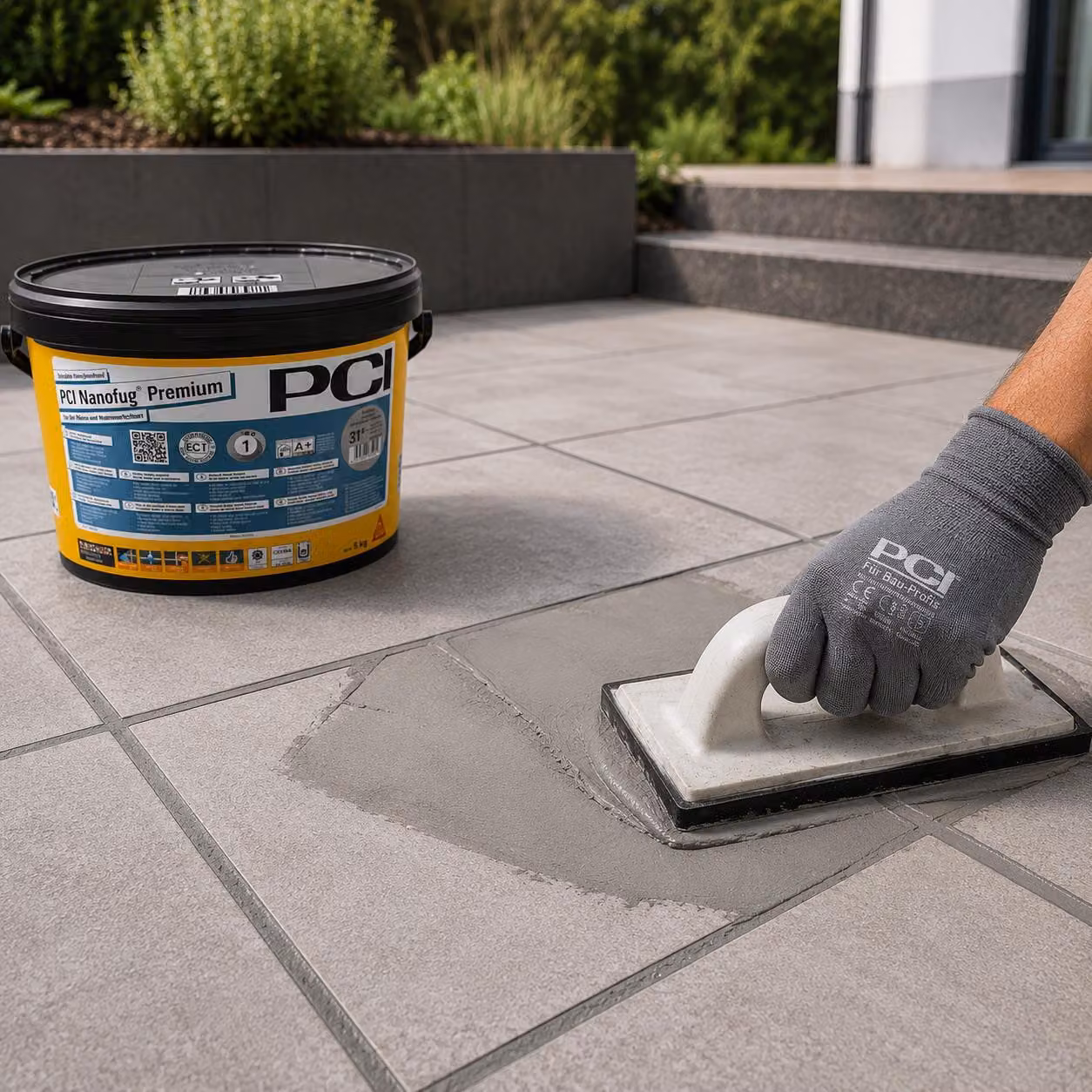 PCI Nanofug Premium Flexfugenmörtel 5kg Basalt