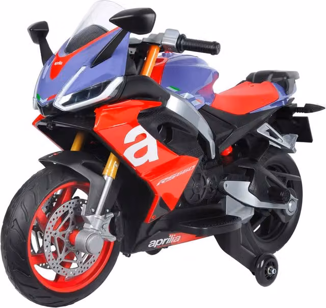 Moto Elettrica per Bambini 12V con Licenza Aprilia RS660 Viola