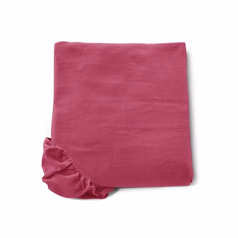 SOFFIO Lenzuolo con angoli - Taglia: 2 piazze,Colore: SOFFIO - RUBINO