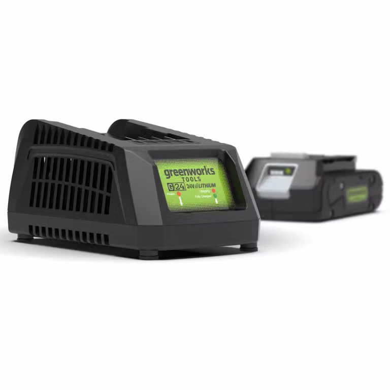 Set di avviamento a batteria Greenworks 24 V