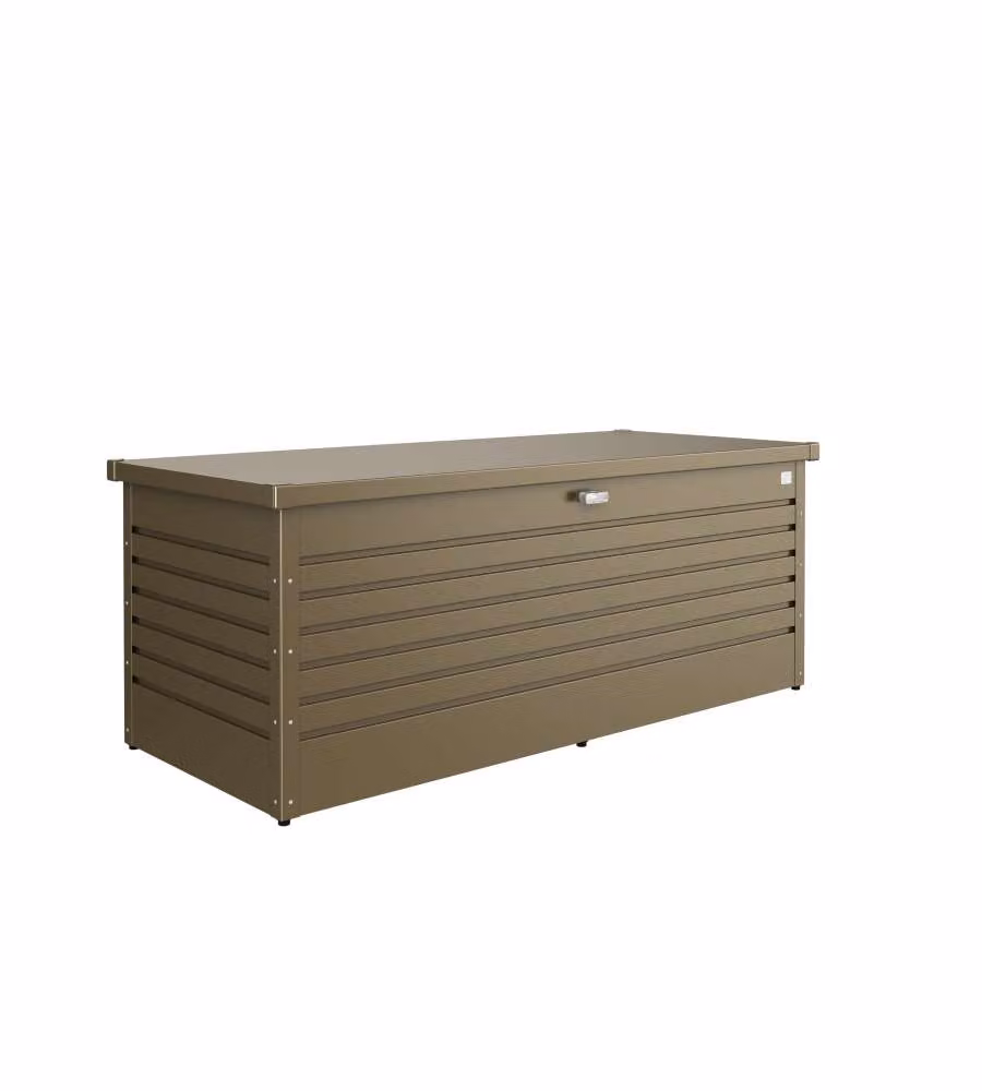 Baule da esterno 180 bronzo metallizzato