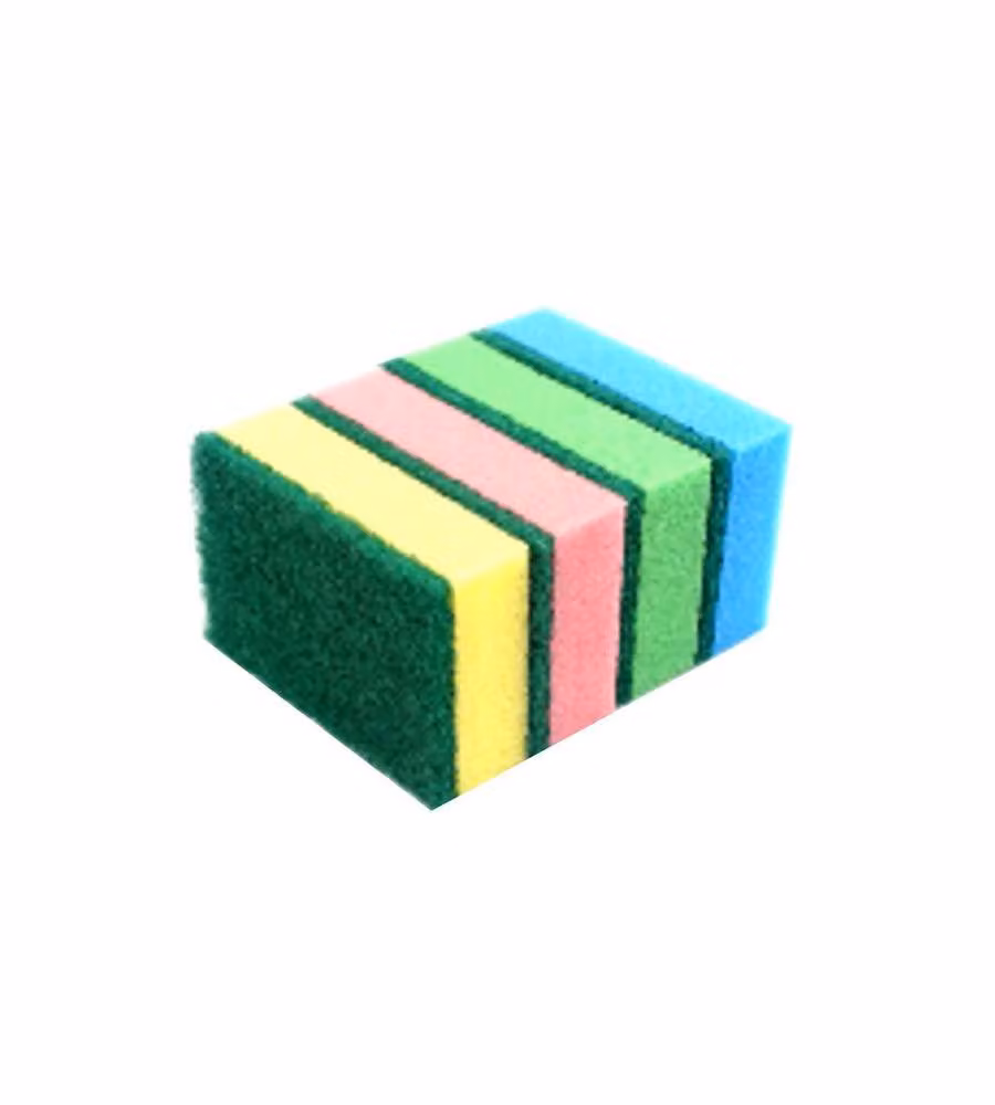 Spugna Fibra Verde Color Pz 10 Xtra 11543