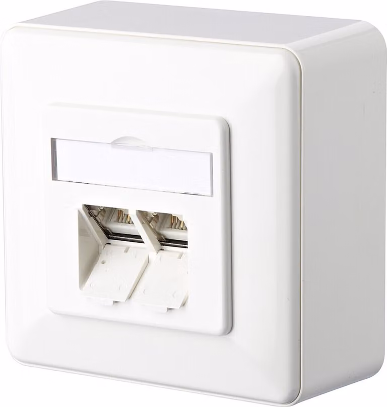 BTR NETCOM 130C380002-I presa RJ-45 Bianco