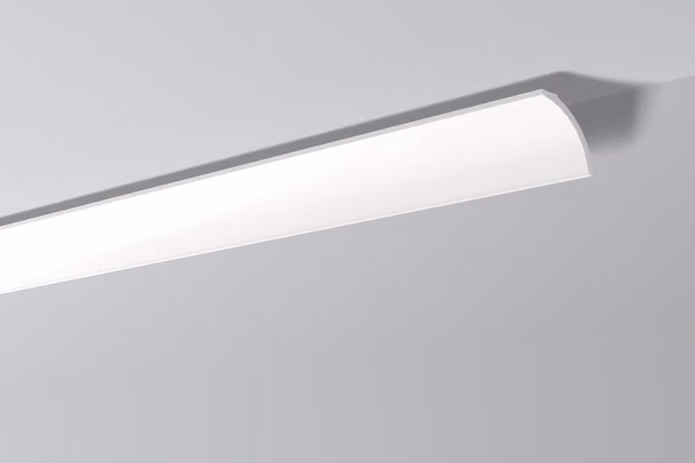 Modanatura per soffitto NMC B8 NOMASTYL Noel Marquet Modanatura decorativa modanatura decorativa modanatura classica colore bianco 2 m