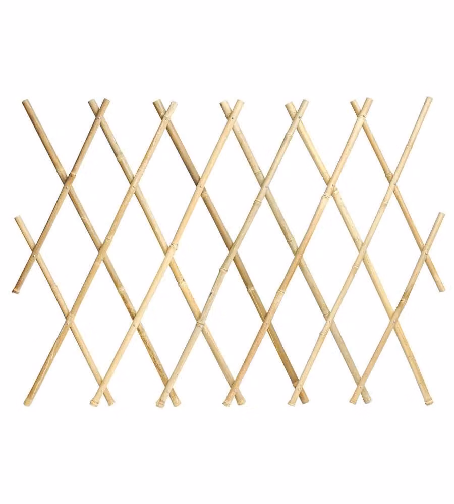Verdemax Traliccio Estensibile Bamboo - Naturale - 1,8 x 0,9 m