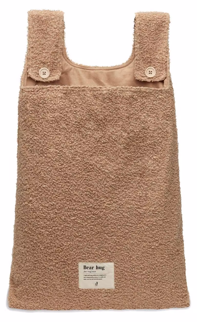 Borsa porta letto Boucle - Biscuit