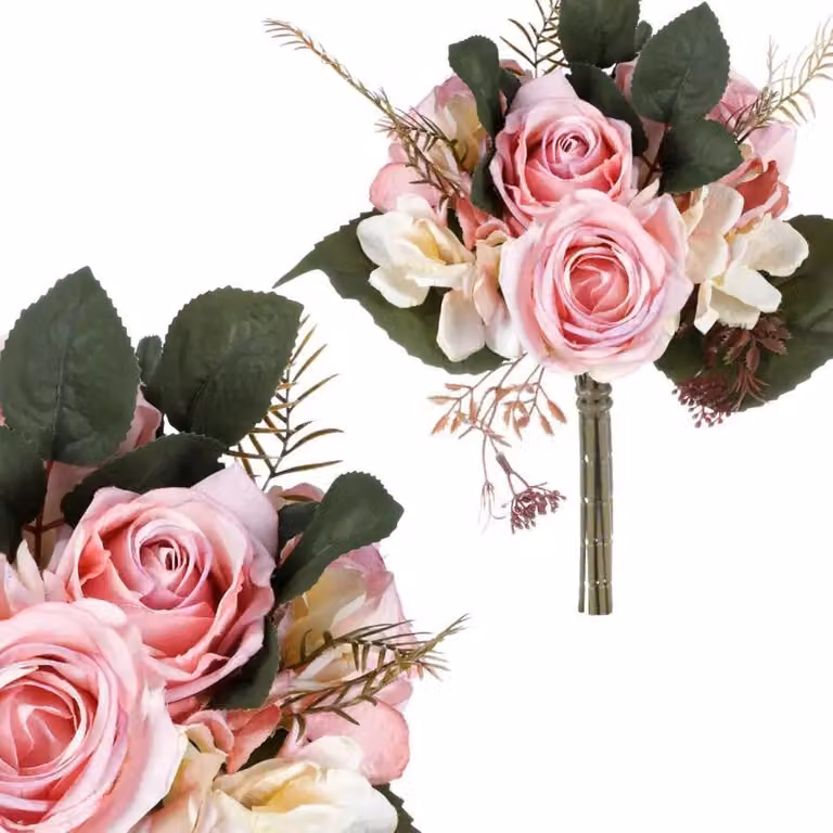 Autronic Peonie e mix di fiori KN7012 ROSA