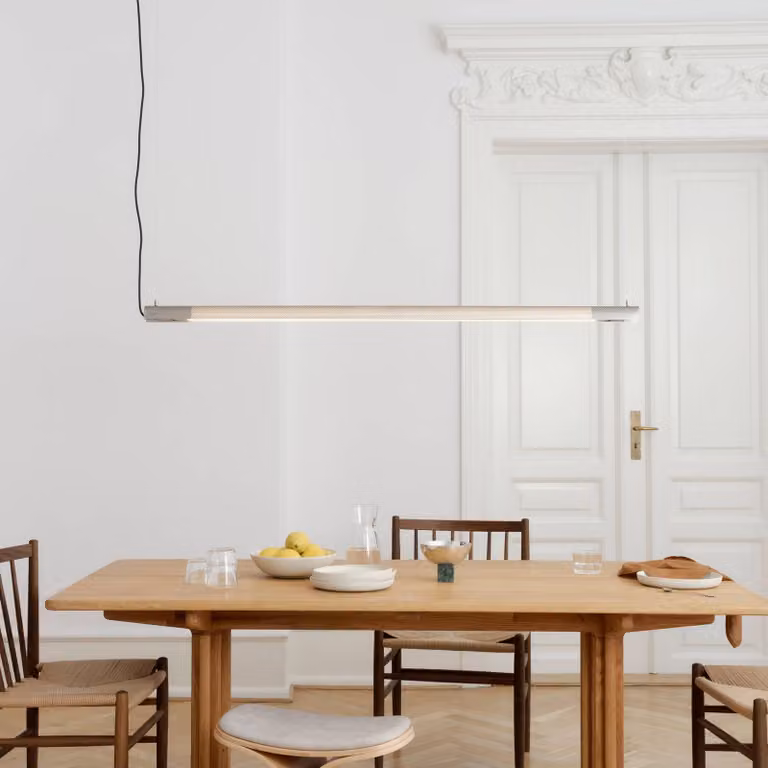 GEJST Lampada a sospensione Radent, Alluminio / Grigio / Zincato, Soggiorno / Sala da pranzo, Metallo, Lampada a sospensione
