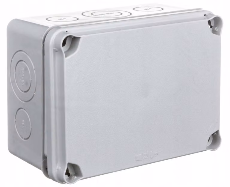 Scatola a vite con montaggio esterno, ermetico, IP55, grigio EX-161 PCE