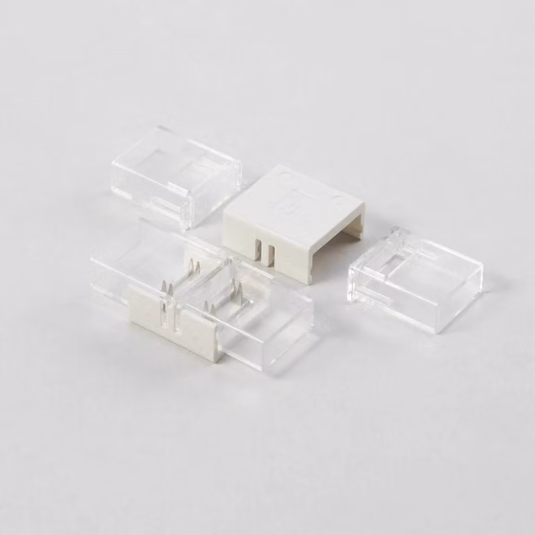 ARELUX XSOLIS - Elemento di connessione lineare per strisce LED, larghezza 10 mm, grado di protezione IP6x (set di 5 pezzi)