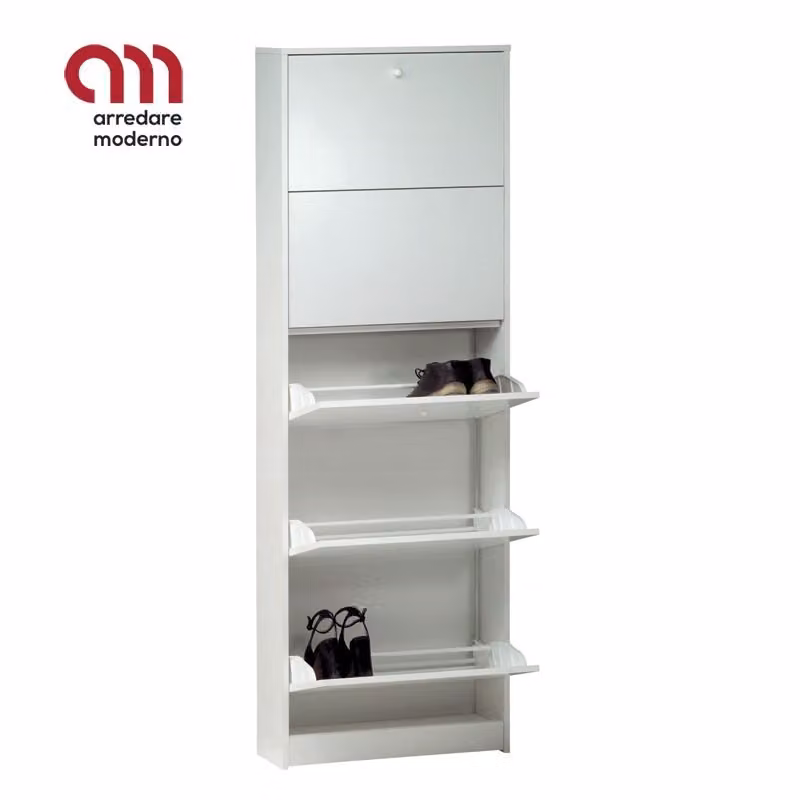 Scarpiera Slim 5 ante 12 paia Art. 185