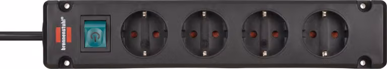 Brennenstuhl Multipresa Bremounta a 4 prese, 150 cm, 3500 W