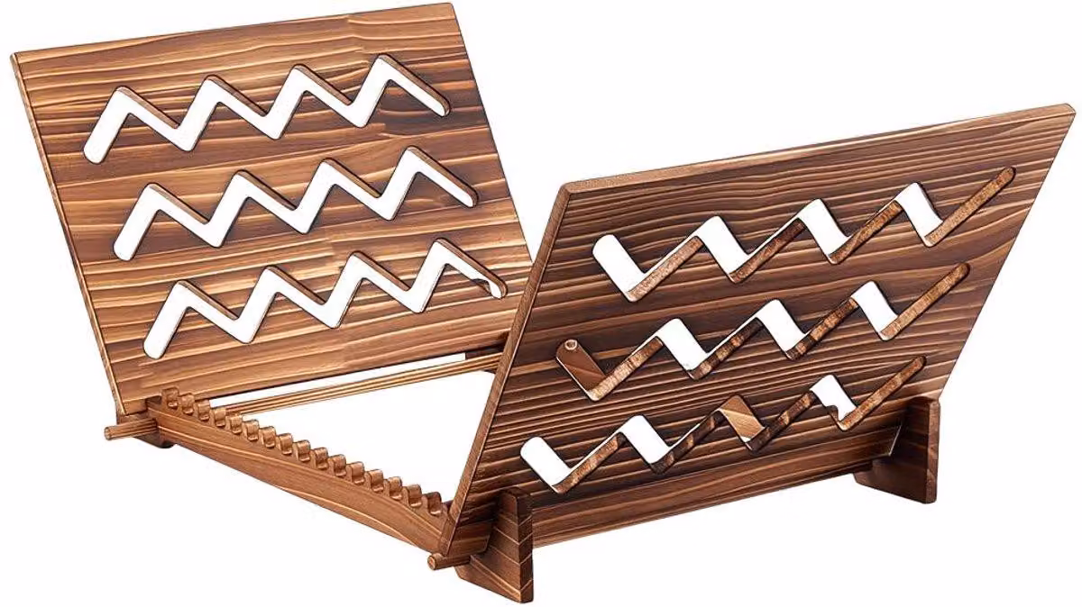 Porta dischi in vinile e scaffale portaoggetti in legno per l'arredamento della casa, dimensioni 38x28x21 cm