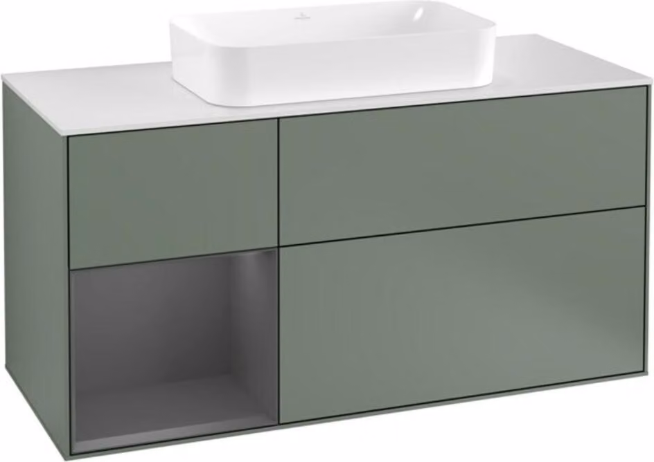 Mobiletto V&B Finion 120 cm, Pl w m, Rg l A m, Oli. m Lac