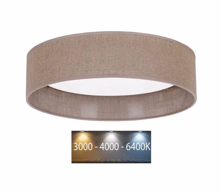 Brilagi - Plafoniera LED VELVET LED/24W/230V 3000/4000/6400K marrone