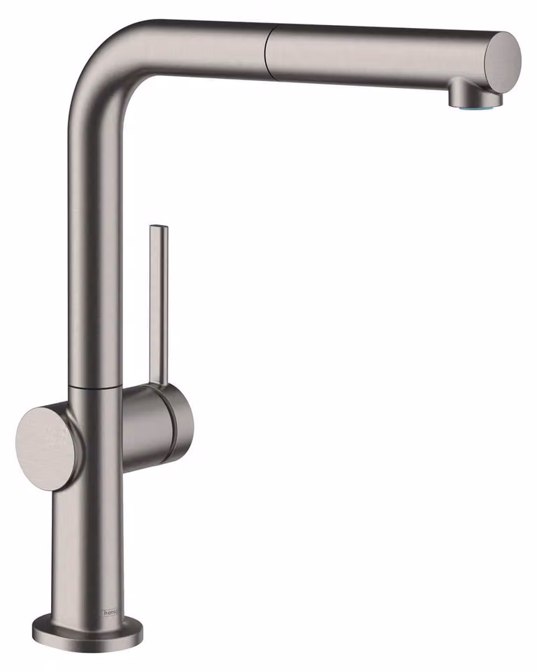 hansgrohe Talis M54 Mitigeur monocommandé pour cuisine 270, bec extractible, 1jet, EcoSmart, 72845340, 72845340