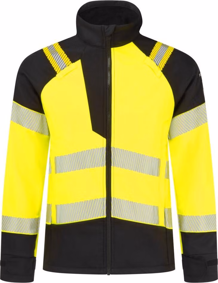 Softshell multirischio Hv Pw3 - Taglia M - Giallo/nero - Portwest