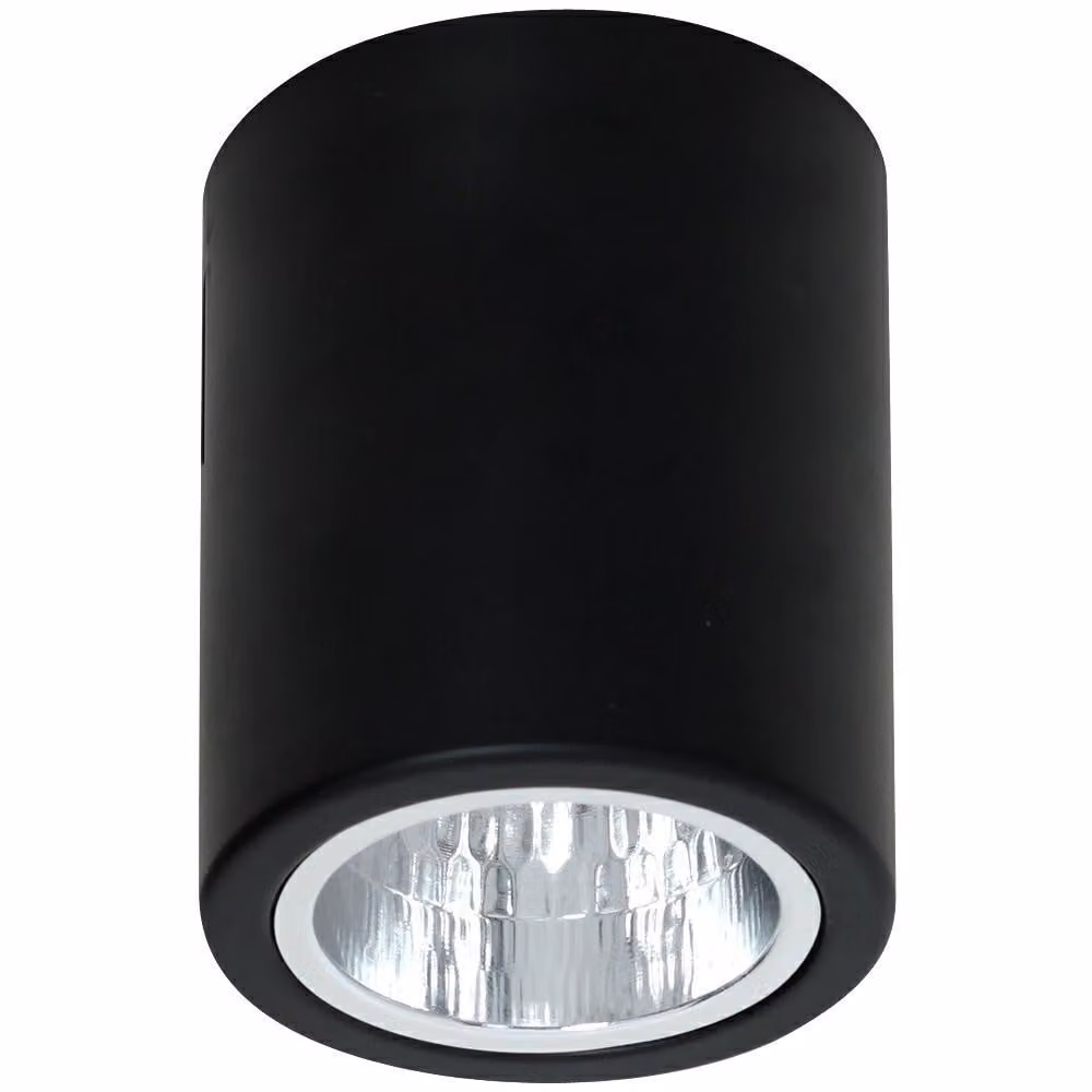 Plafond-Downlight Nero Metallo 11 cm x 11 cm x 12,5 cm